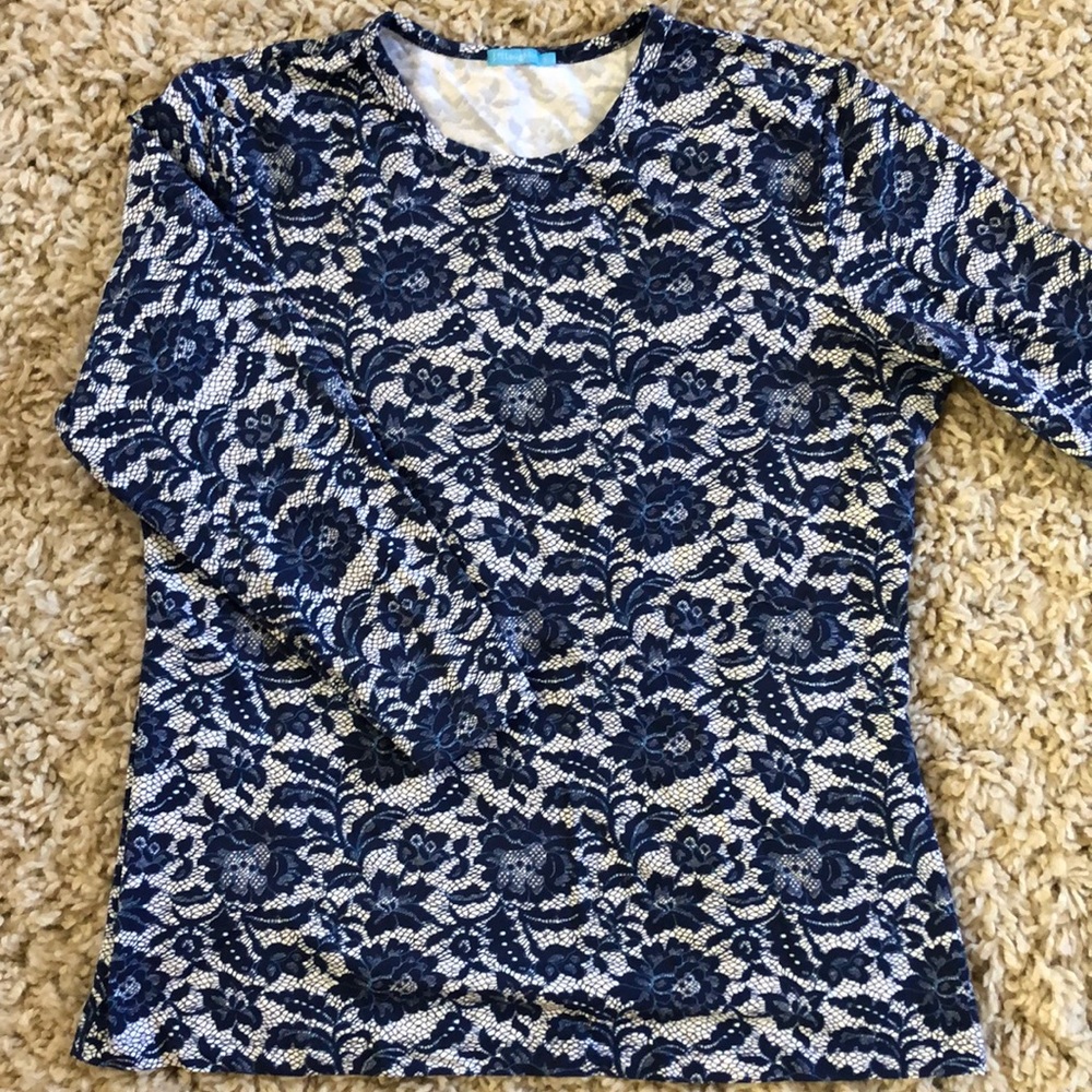 J McLaughlin Round-neck Top